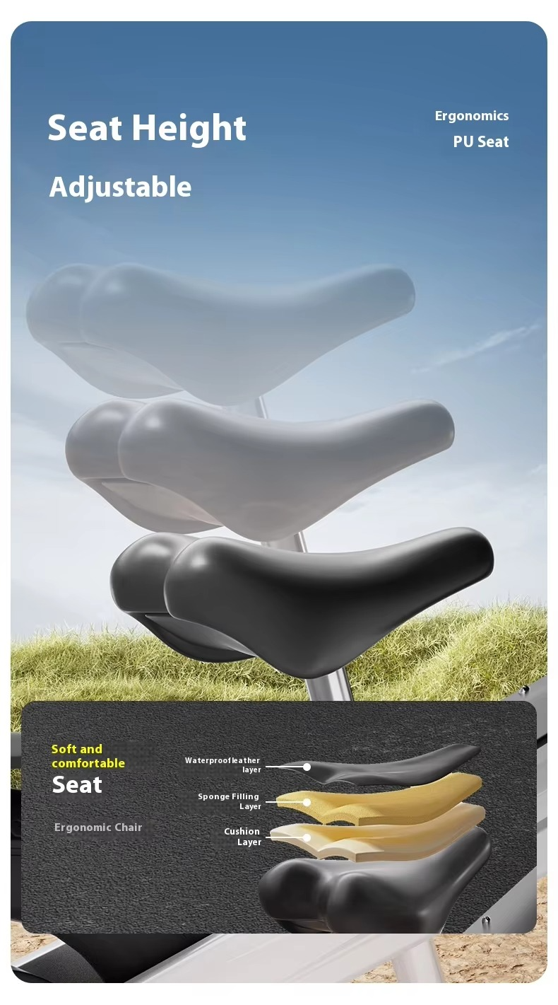 Ergonomic leather seat